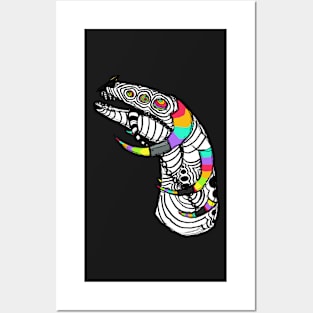 Psychedelic Dragon Posters and Art